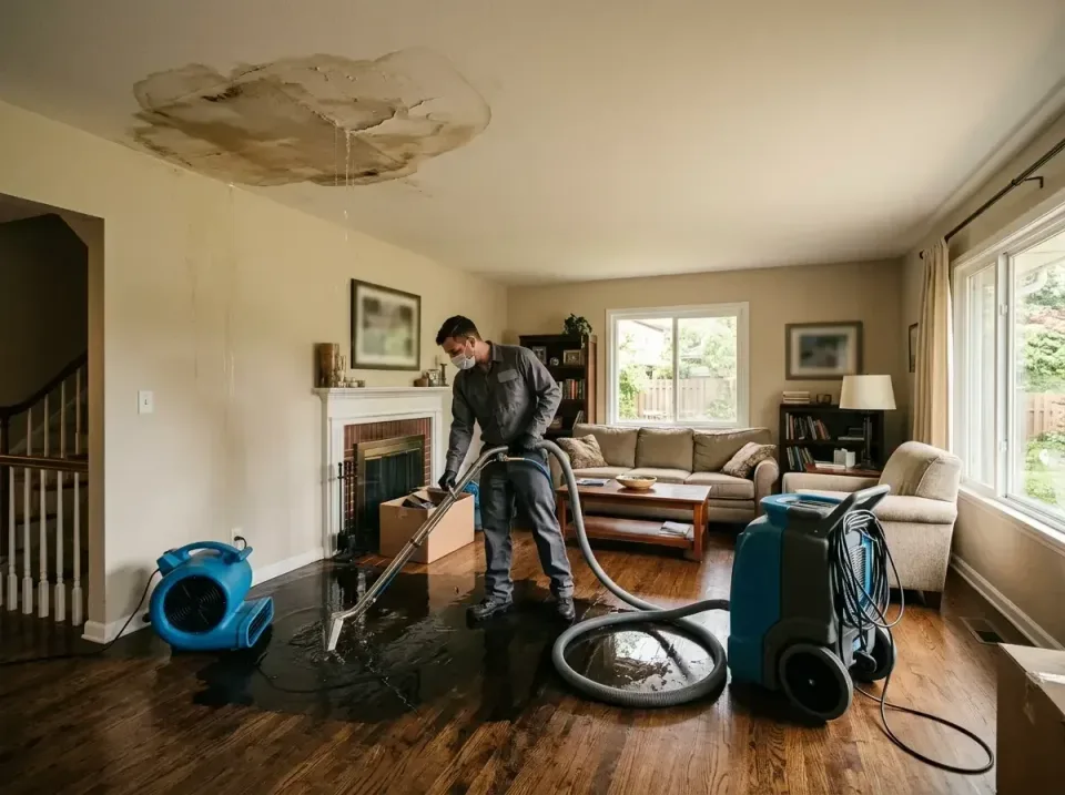 attic-pipe-burst-ceiling-drip-008 — frequently asked questions, Water Damage Restoration & Carpet Care in Ponca City, OK